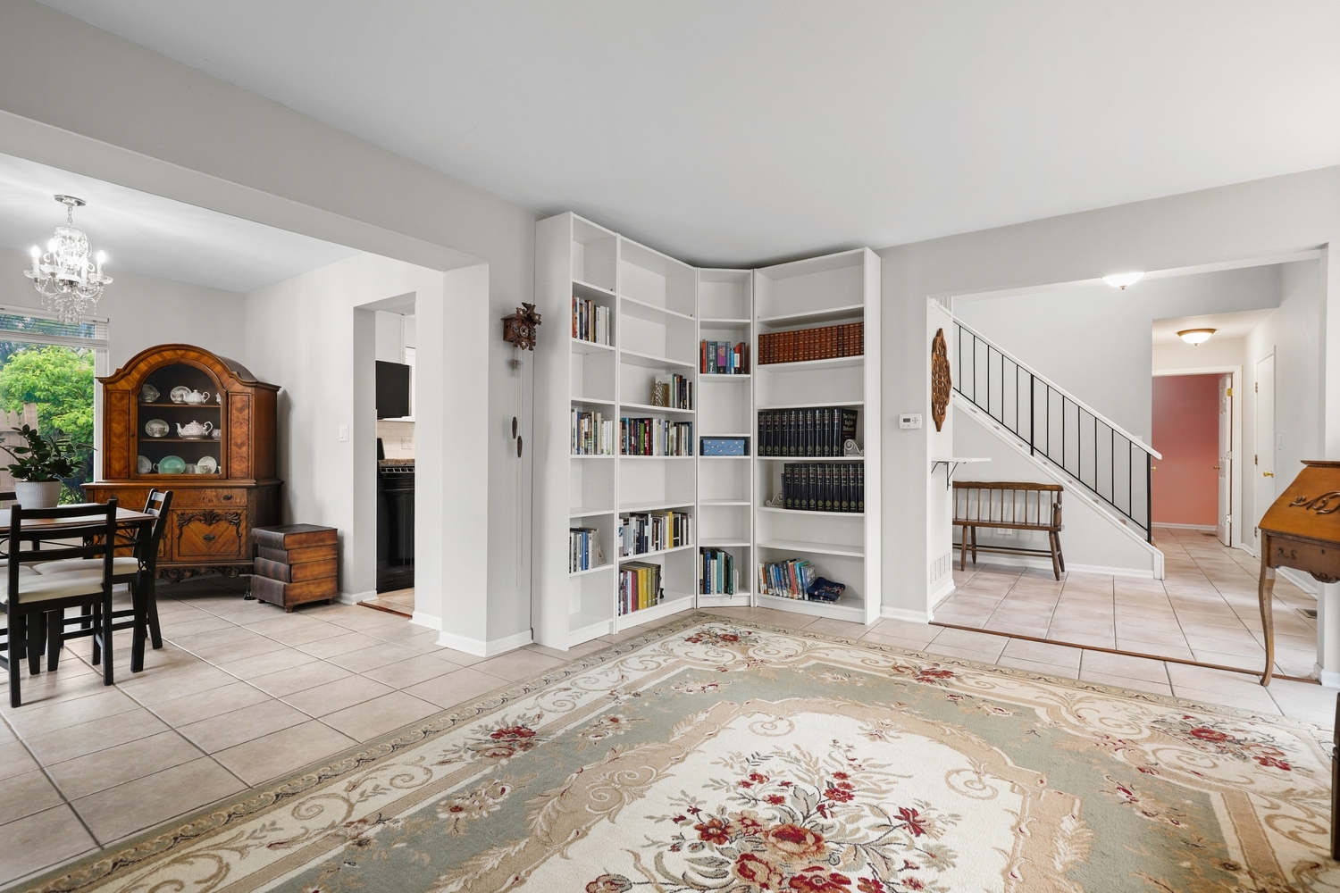 596 Buckboard Road Bolingbrook, IL 60490 - Photo 7 of 30 a view of a livingroom with furniture and staircase