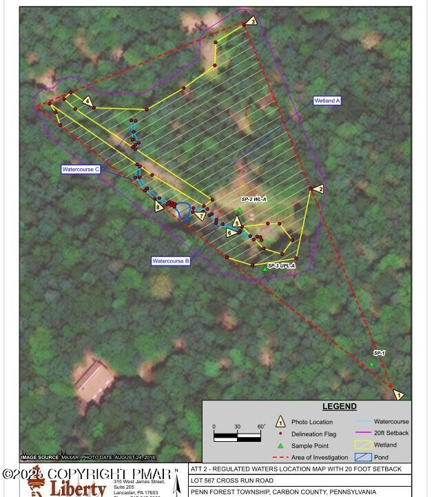 Lot 567 Cross Run Road Jim Thorpe, PA 18229 - Photo 6 of 7 WetLandsMap