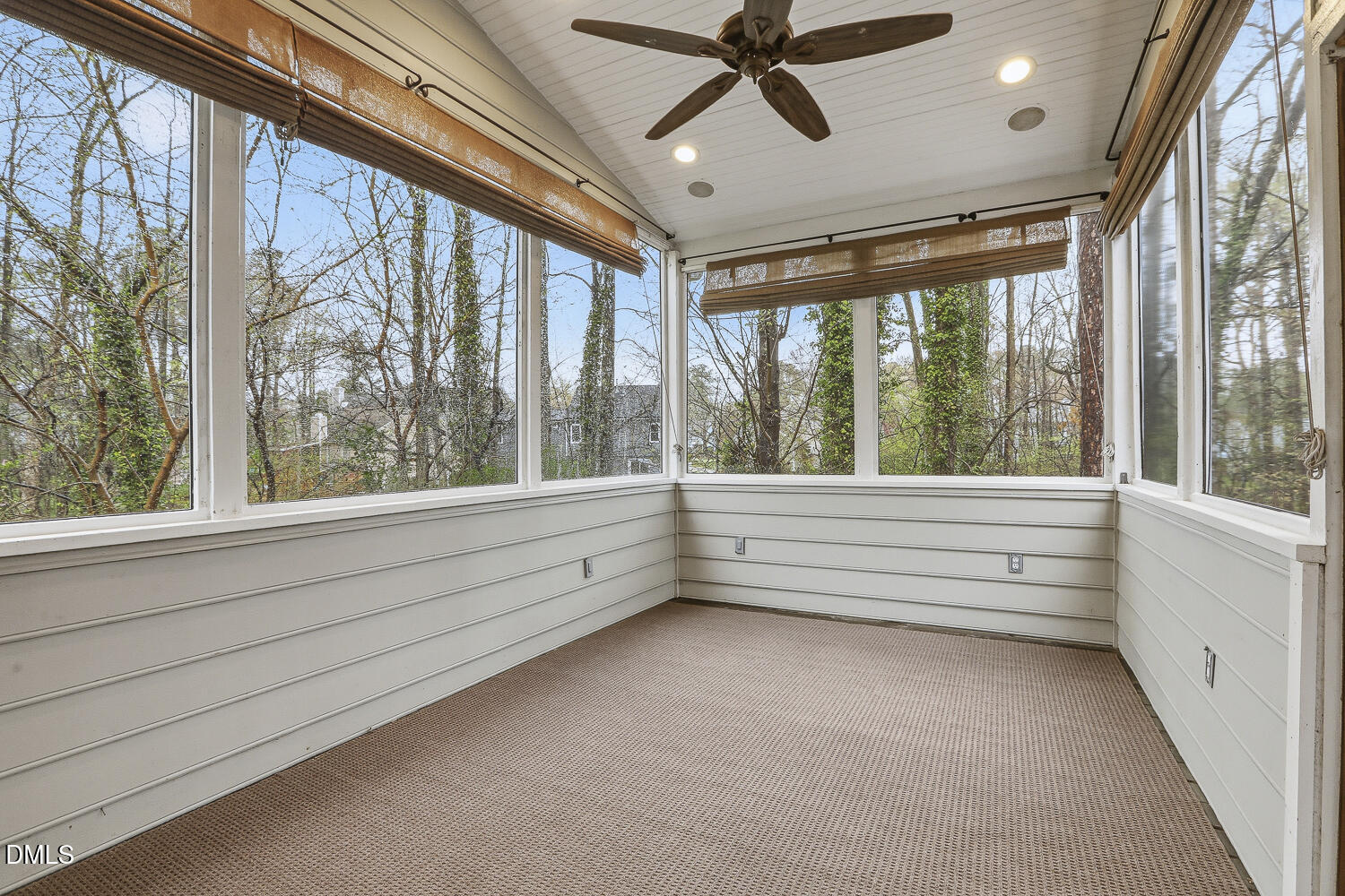 2717 Rockbridge Court Raleigh, NC 27604 - Photo 5 of 16 a view of room with window and a ceiling fan