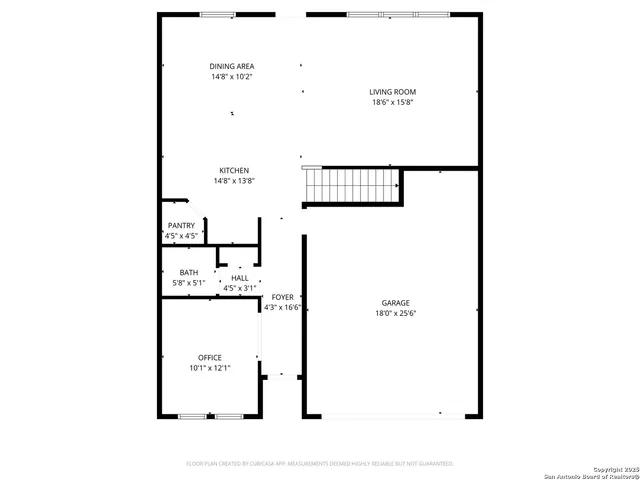 a picture of a floor plan
