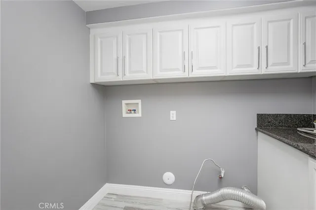 a view of white cabinet