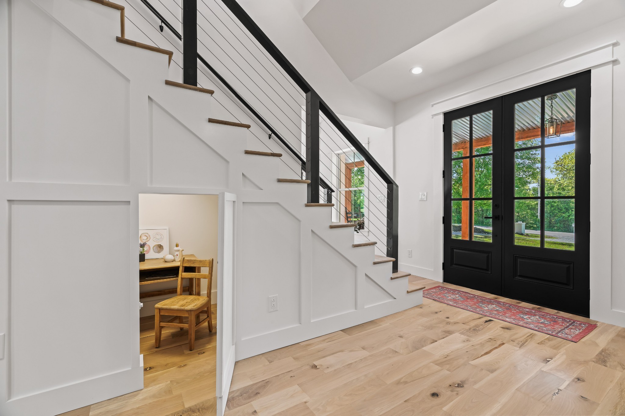 3322 Franklin Road Lebanon, TN 37090 - Photo 16 of 63 a view of empty room with wooden floor and stairs