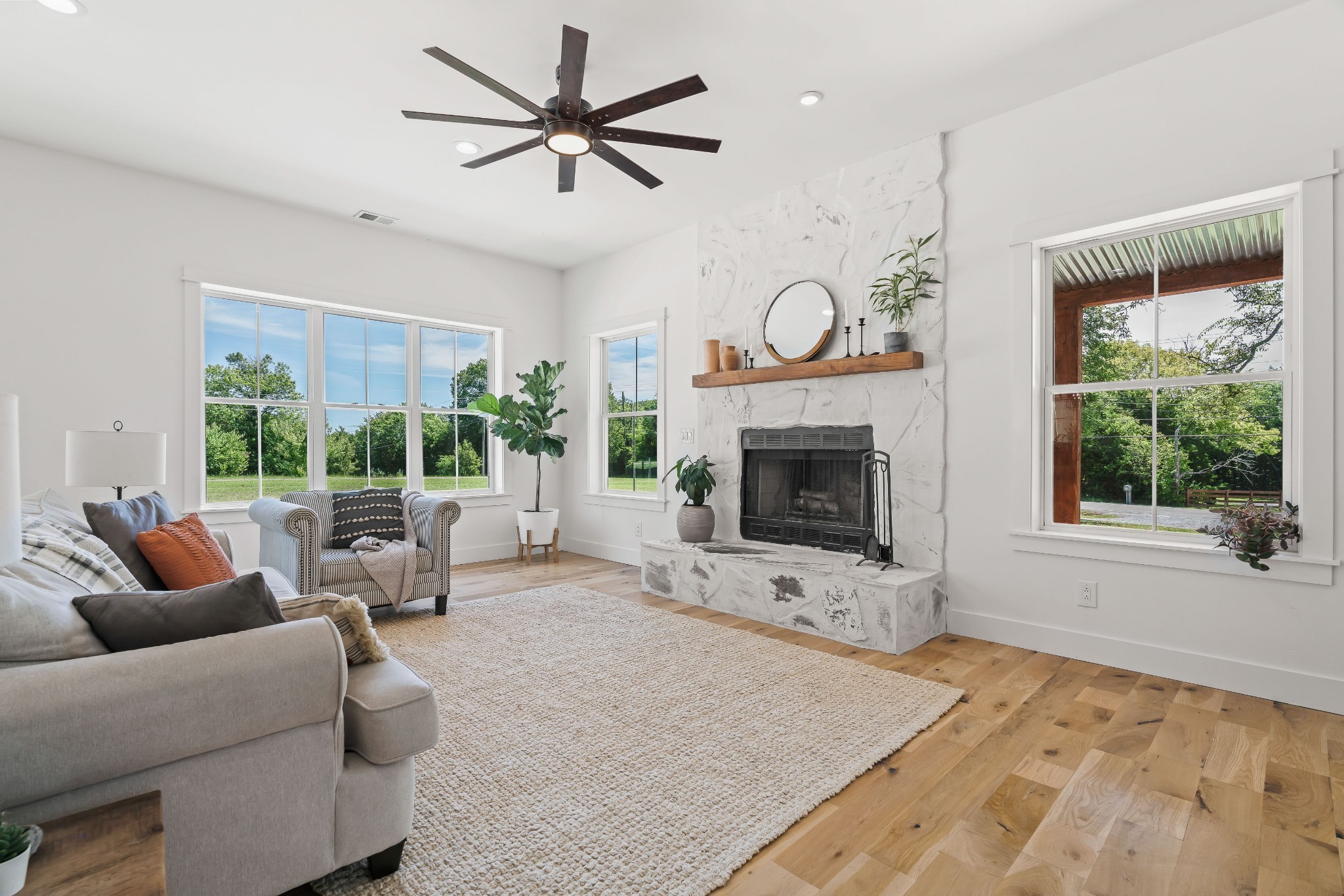 3322 Franklin Road Lebanon, TN 37090 - Photo 18 of 63 a living room with furniture and a fireplace