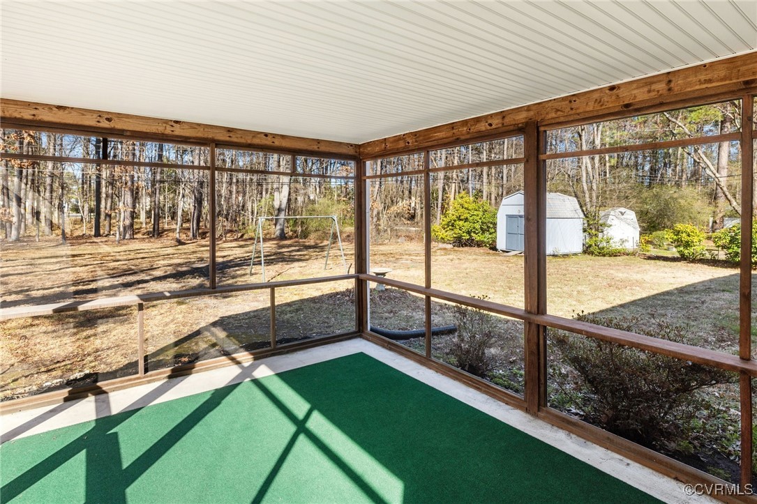 2410 Omega Road Henrico, VA 23228 - Photo 20 of 23 Screened porch