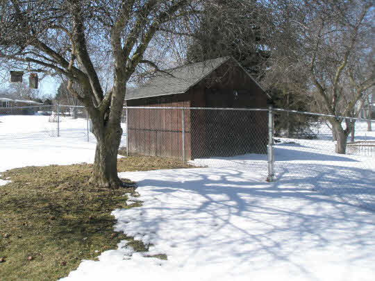 2523 Spring Creek Road Belvidere, IL 61008 - Photo 9 of 10 a backyard of a house with a large tree
