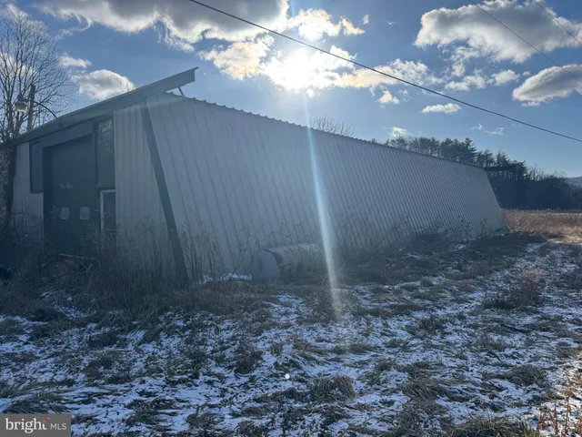 a view of electric light