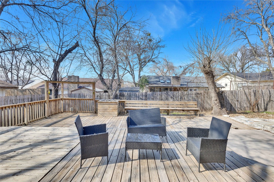 1002 Bodark Lane Austin, TX 78745 - Photo 28 of 35 a view of deck with patio