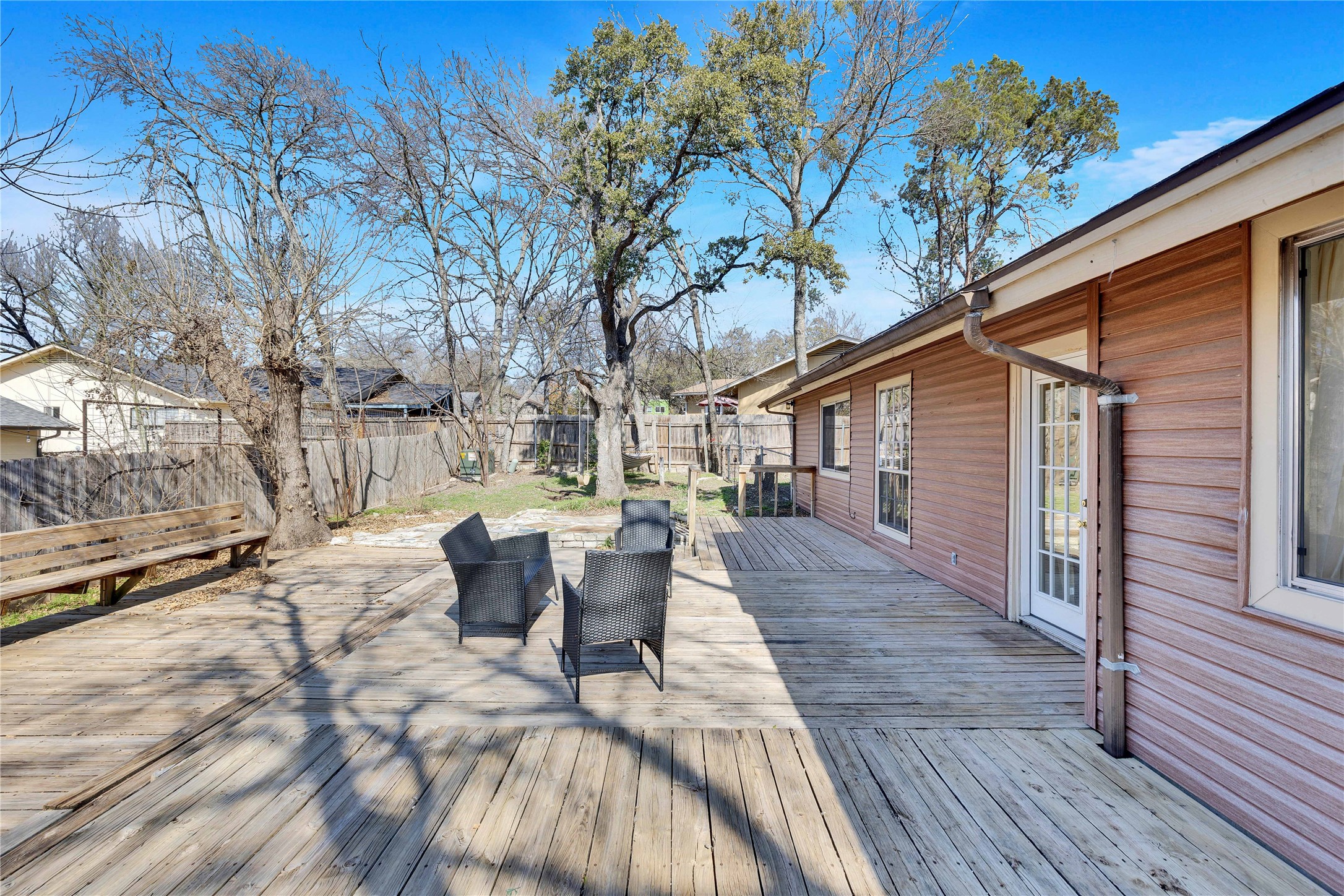 1002 Bodark Lane Austin, TX 78745 - Photo 29 of 35 a view of outdoor space yard and patio