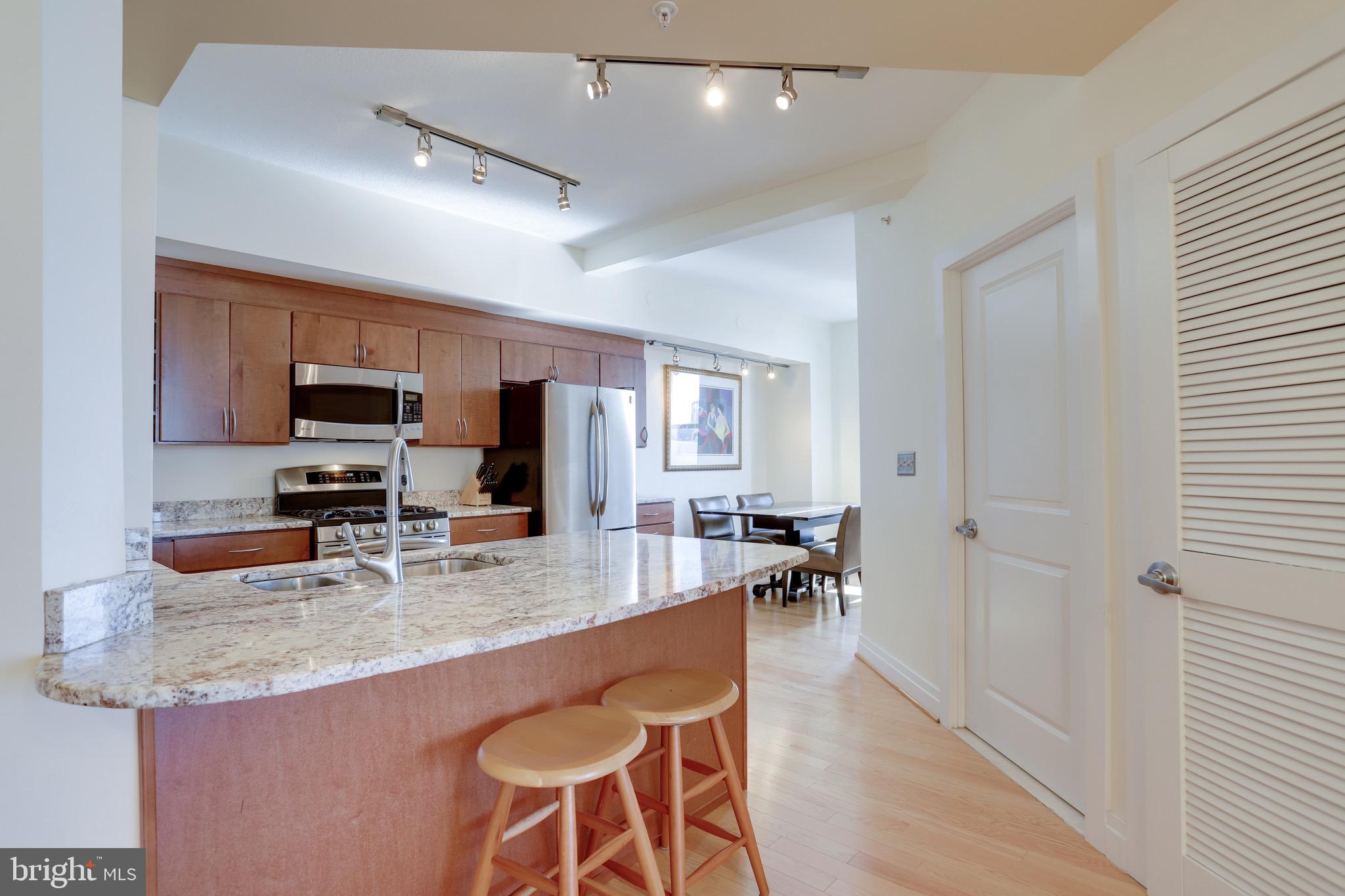 715 6th Street Northwest, Unit 1202 Washington, DC 20001 - Photo 19 of 66 Kitchen has all the bells & whistles