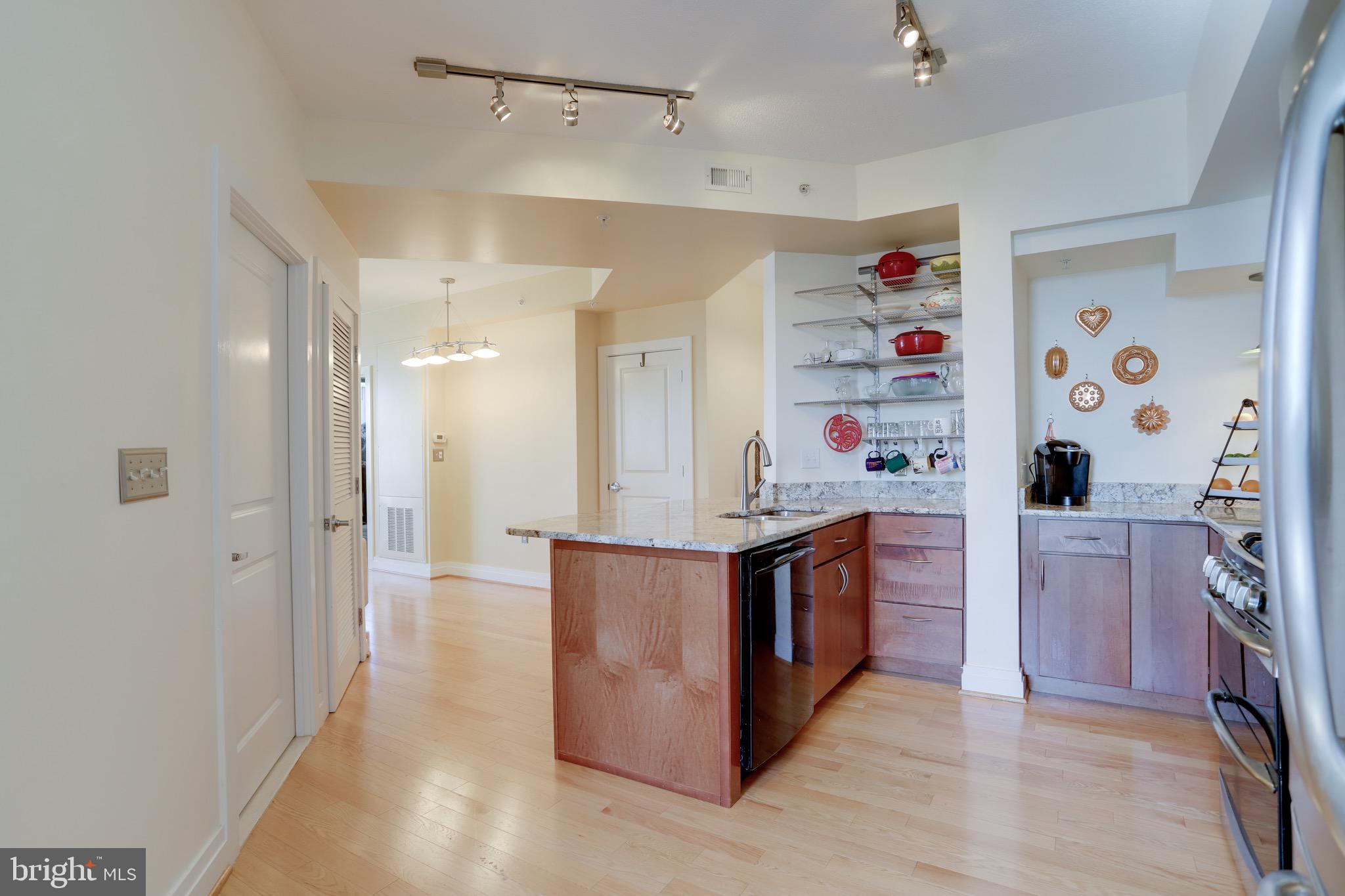 715 6th Street Northwest, Unit 1202 Washington, DC 20001 - Photo 20 of 66 Large kitchen prep space with storage