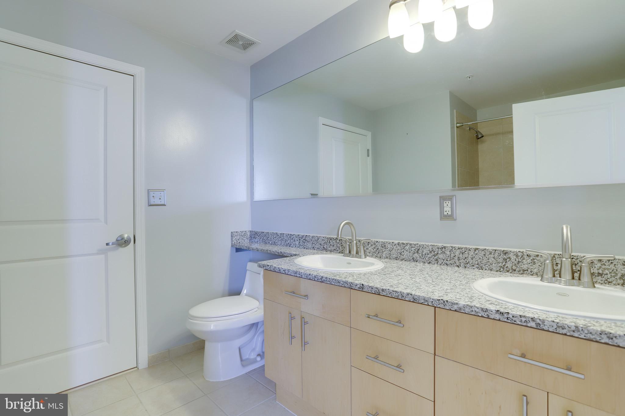 715 6th Street Northwest, Unit 1202 Washington, DC 20001 - Photo 46 of 66 Second bathroom, with 2 sinks