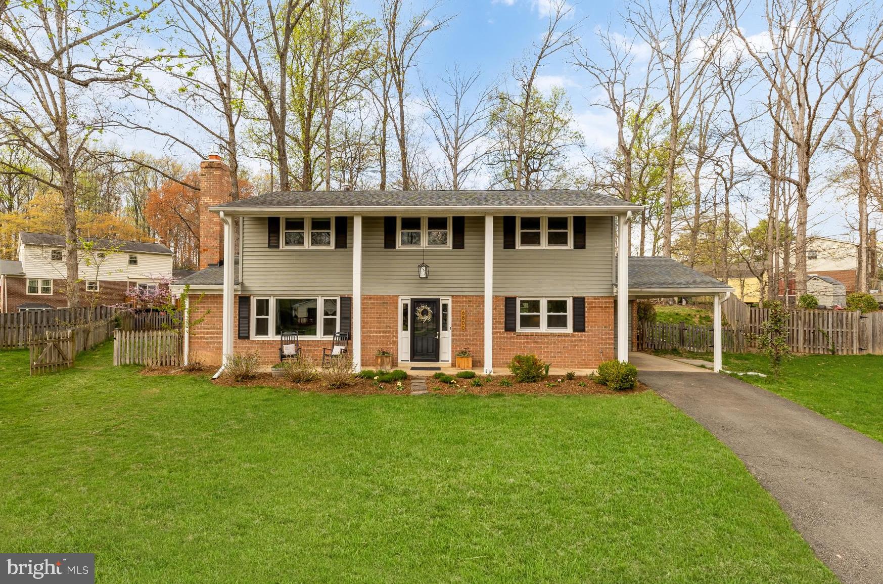 6800 Riata Court Springfield, VA 22153 - Photo 1 of 37 Charming home nestled in lush greenery.
