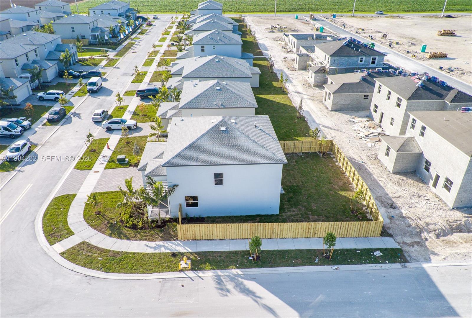 19507 Southwest 339th Terrace Homestead, FL 33034 - Photo 76 of 83 an aerial view of a house with a swimming pool
