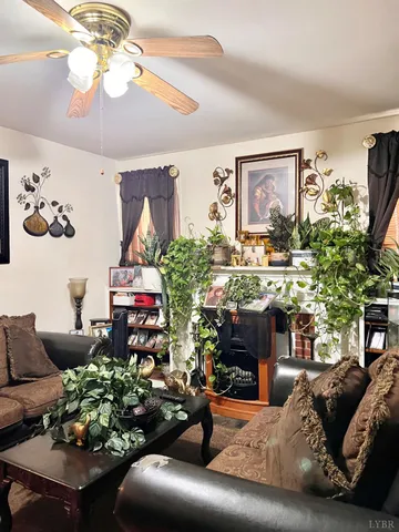 a living room filled with furniture and a couch