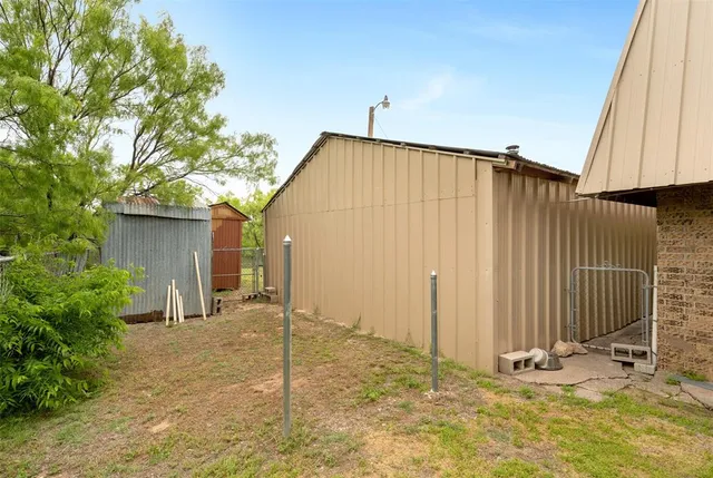 a view of water heater room