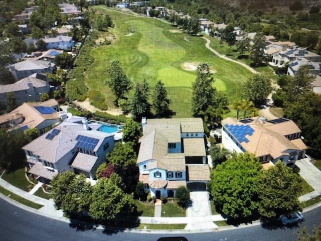 1935 St Andrews Circle Gilroy, CA 95020 - Photo 8 of 84 an aerial view of residential house with outdoor space and swimming pool