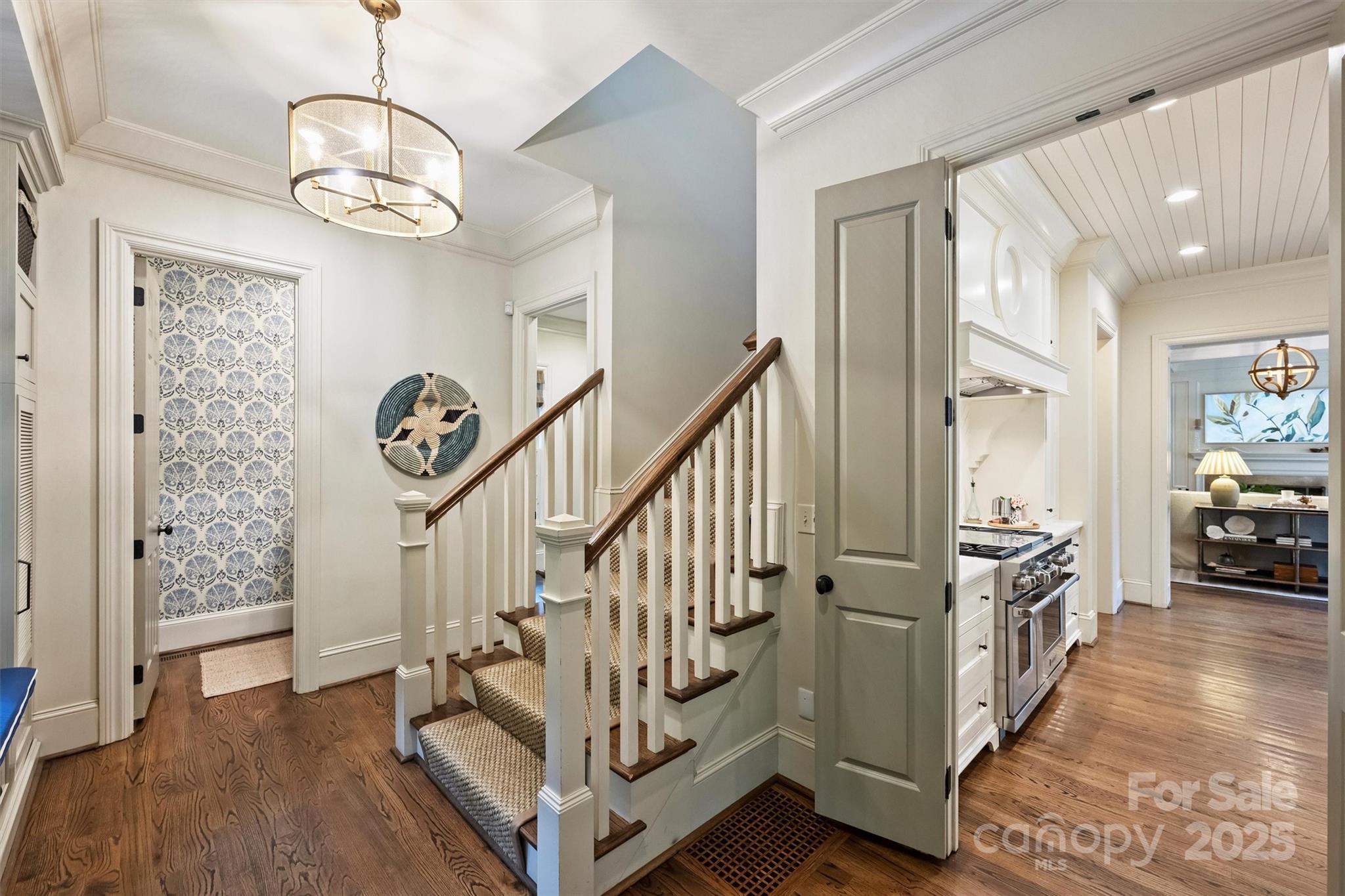 3950 Abingdon Road Charlotte, NC 28211 - Photo 21 of 43 a view of an entryway with wooden floor