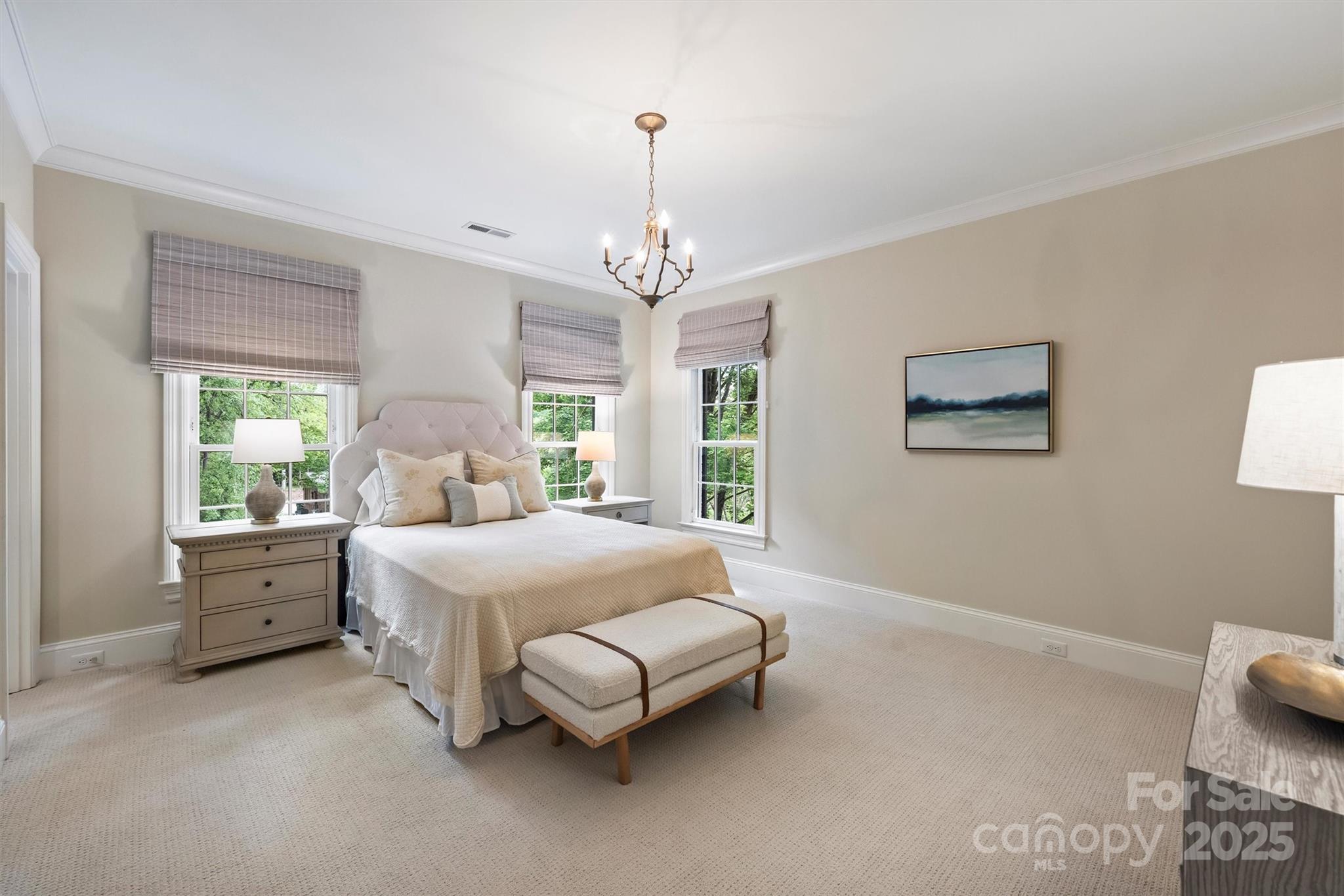 3950 Abingdon Road Charlotte, NC 28211 - Photo 30 of 43 a bed room with a bed and a window