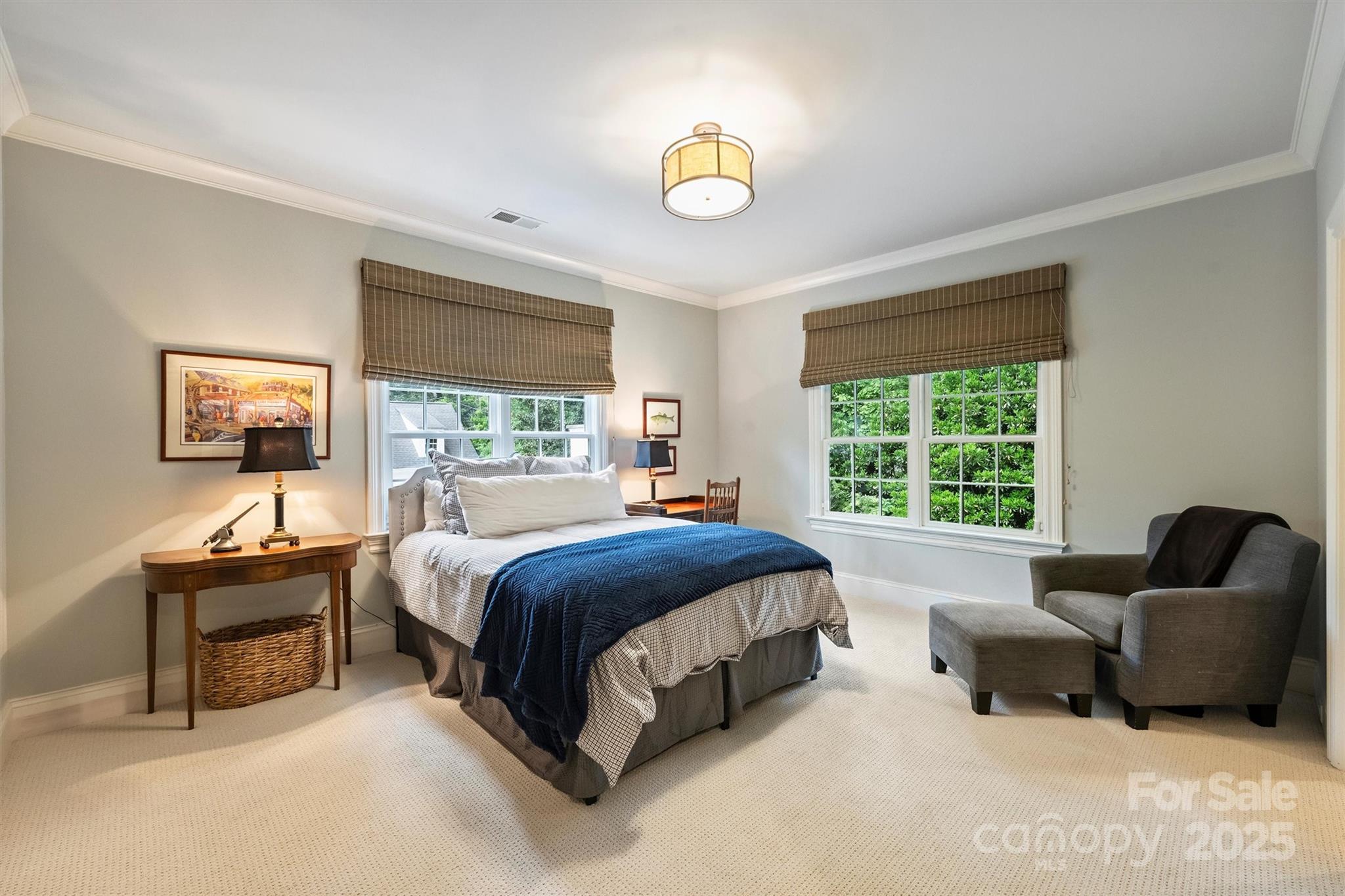 3950 Abingdon Road Charlotte, NC 28211 - Photo 32 of 43 a bed room with a bed and a couch