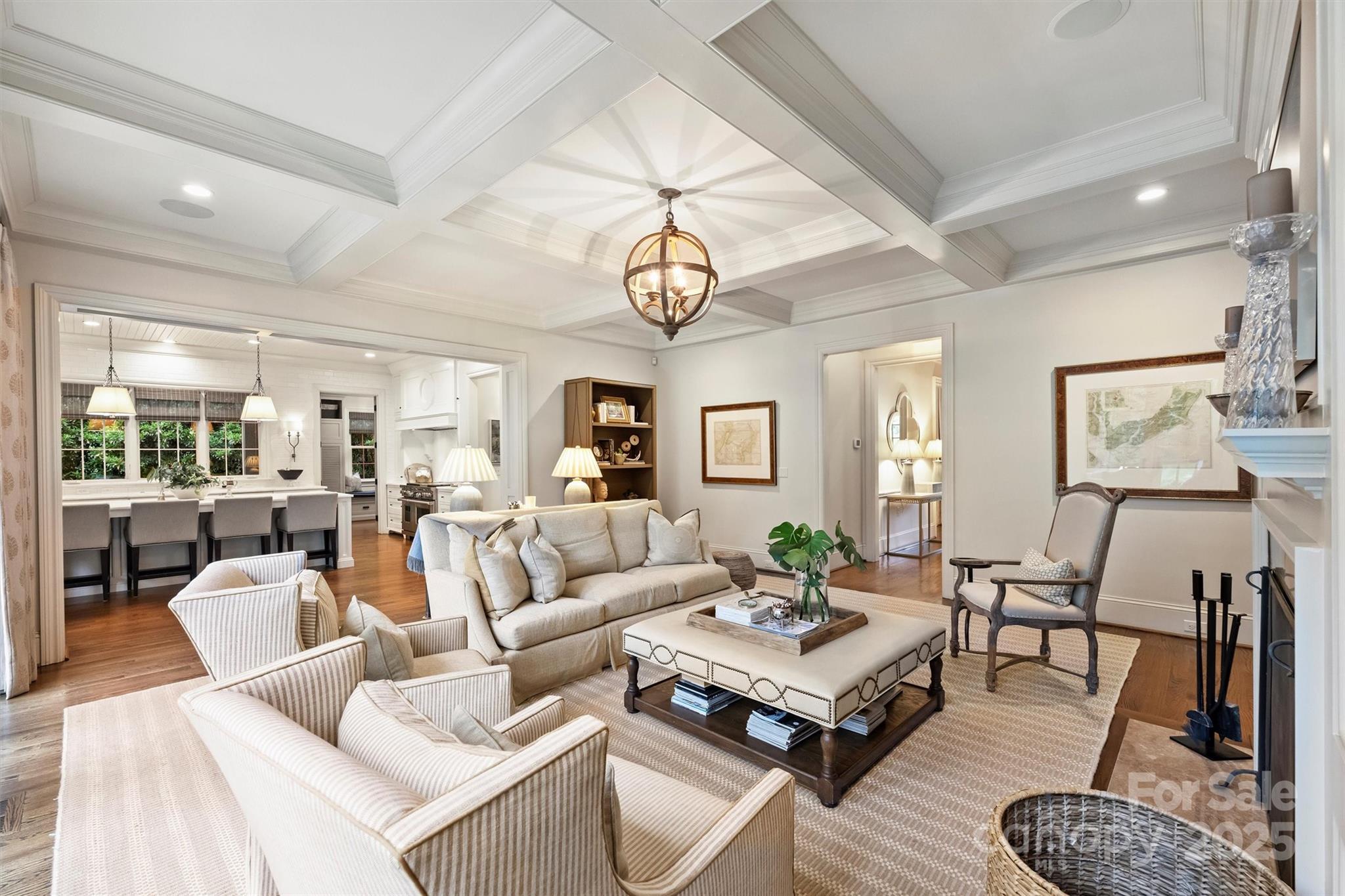 3950 Abingdon Road Charlotte, NC 28211 - Photo 10 of 43 a living room with furniture a table and a large window