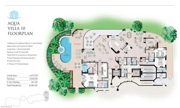 a front view of a building