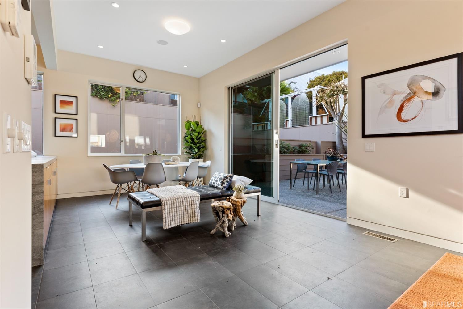 172 Prentiss Street San Francisco, CA 94110 - Photo 19 of 73 Tiled floor on main level is exceptionally dog/kit/spill friendly.