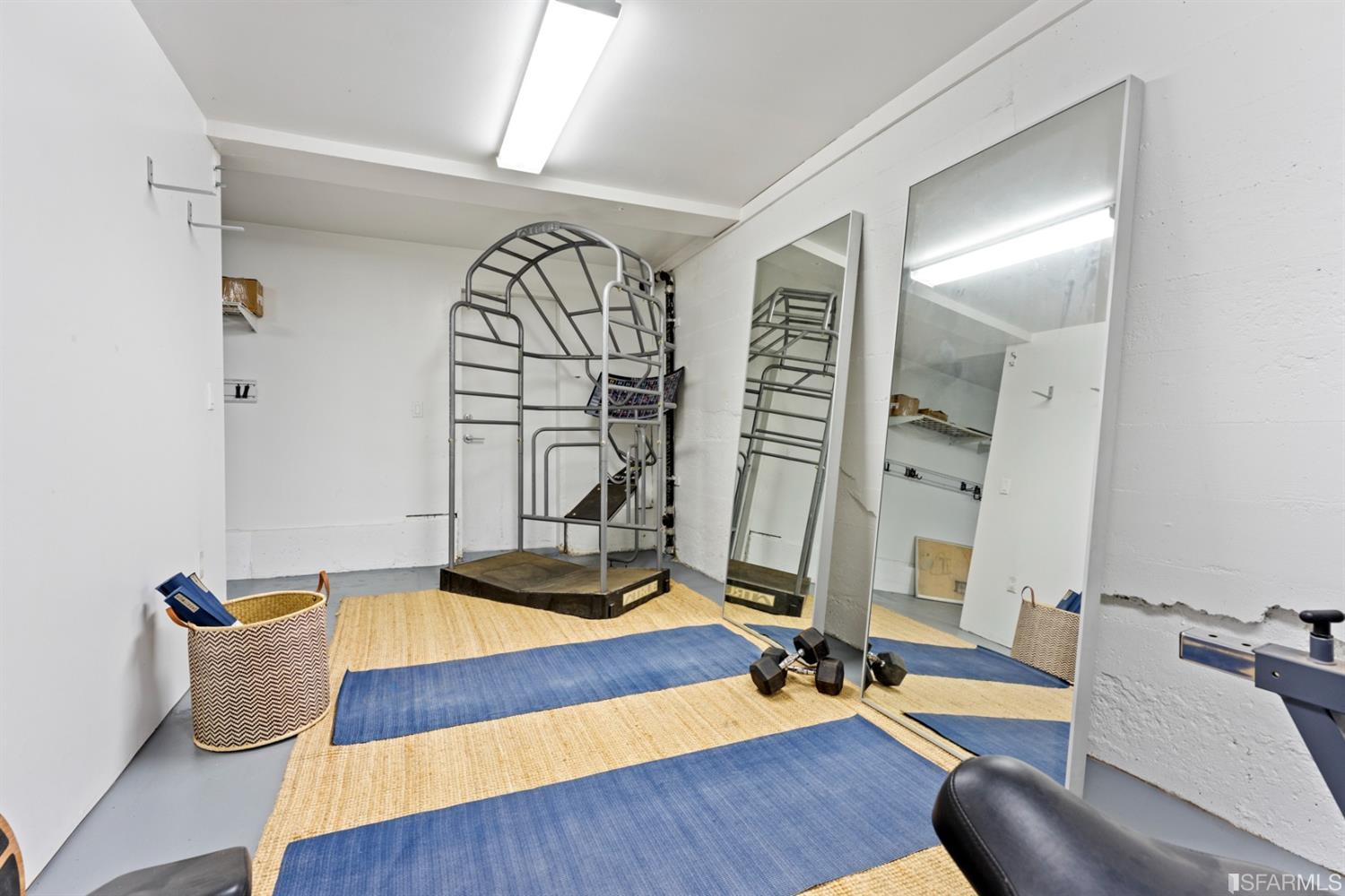 172 Prentiss Street San Francisco, CA 94110 - Photo 62 of 73 Home gym off of garage.