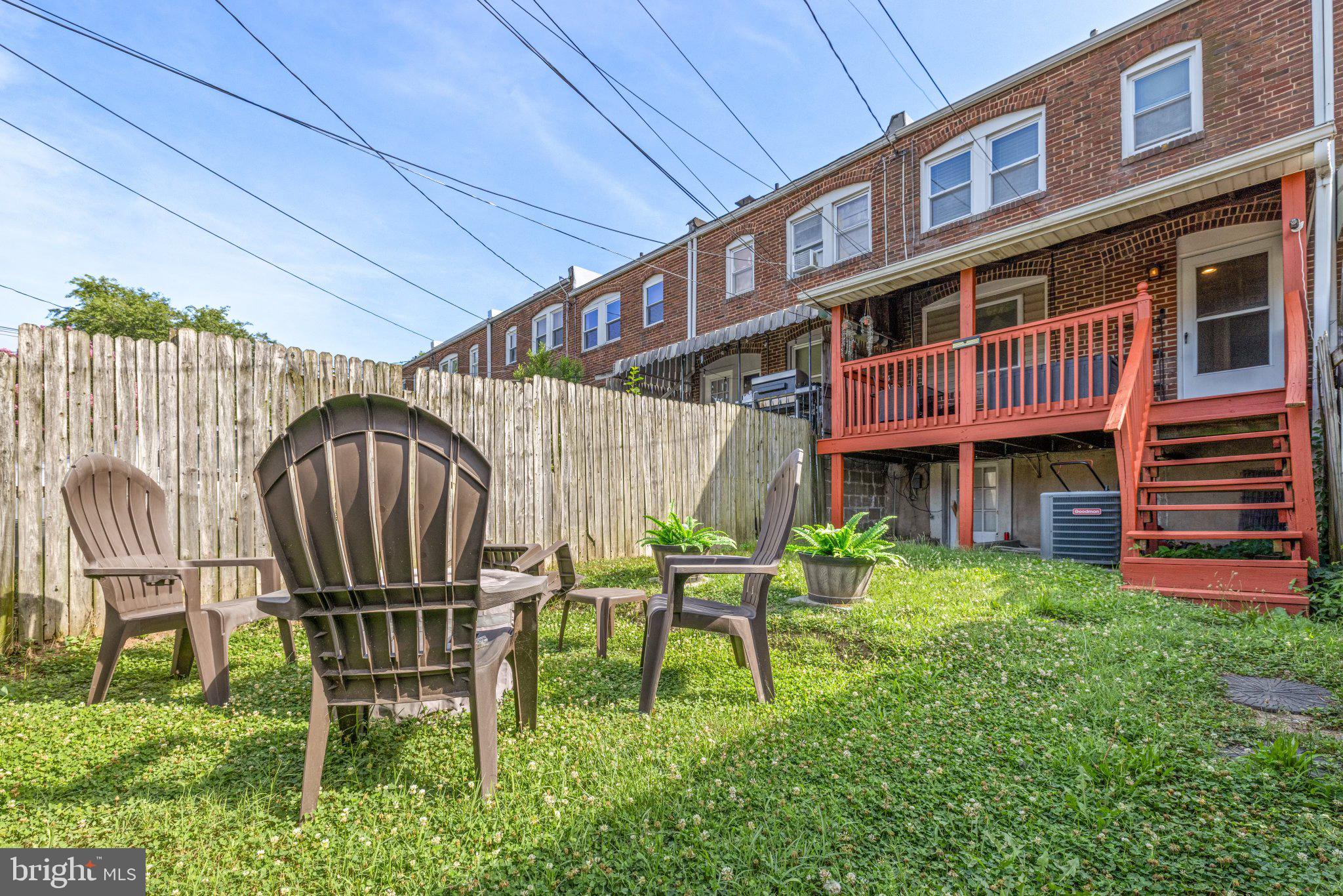 234 West Edgevale Road Baltimore, MD 21225 - Photo 24 of 45 Charming backyard retreat with seating.