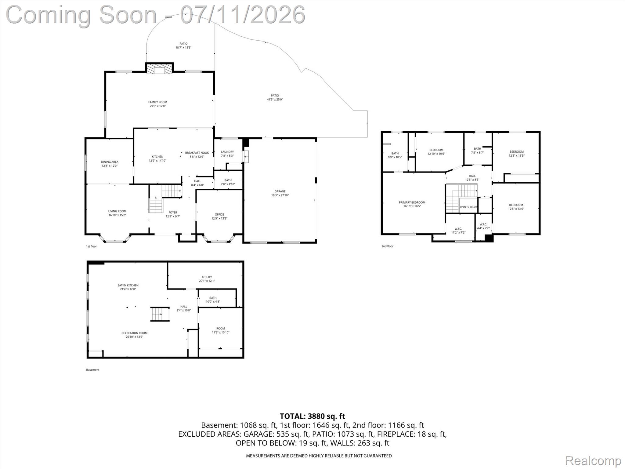 3115 Glengrove Drive Rochester, MI 48309 - Photo 64 of 66 01-1st_floor_3115_glengrove_drive_rochester_hills_with_dim.jpg