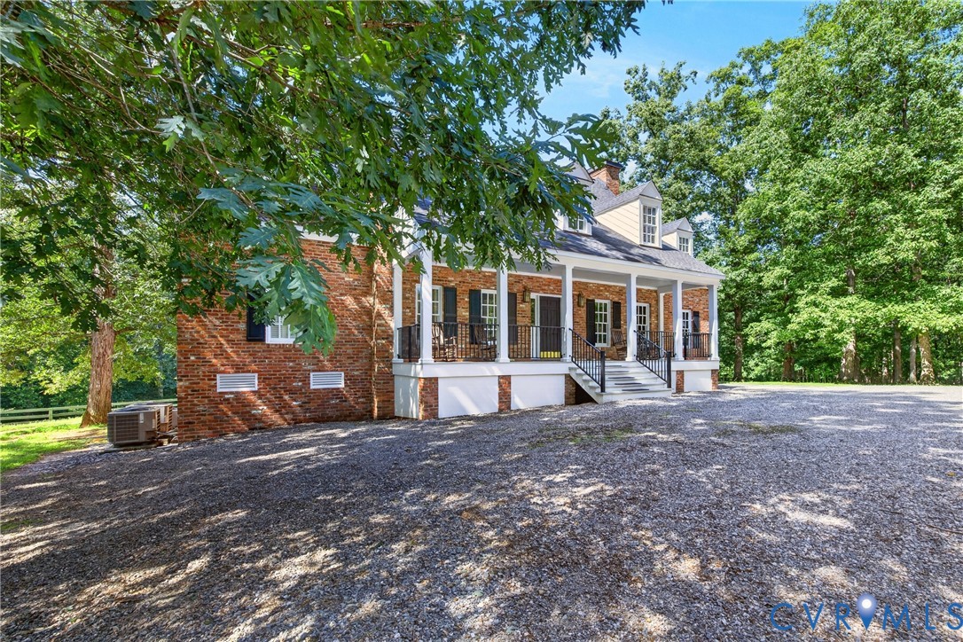 1108 Shallow Well Road Manakin-Sabot, VA 23103 - Photo 62 of 86 Brick exterior with dormer windows, a full-width c
