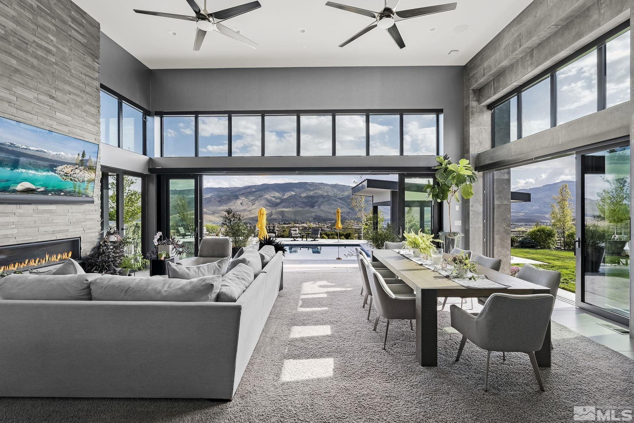 2385 Eagle Bend Trail Reno, NV 89523 - Photo 15 of 40 a living room with furniture and a large window