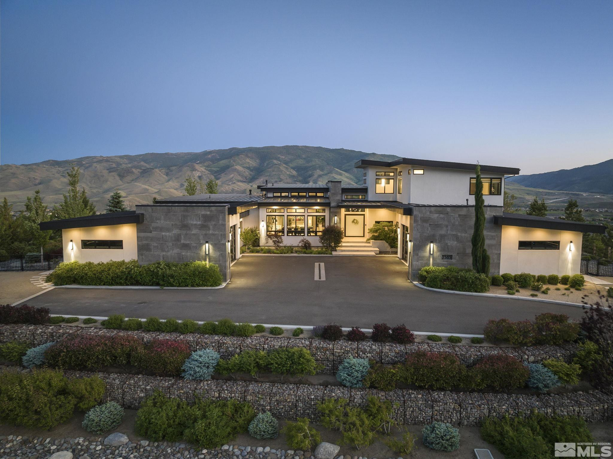 2385 Eagle Bend Trail Reno, NV 89523 - Photo 3 of 40 an aerial view of a house with a yard