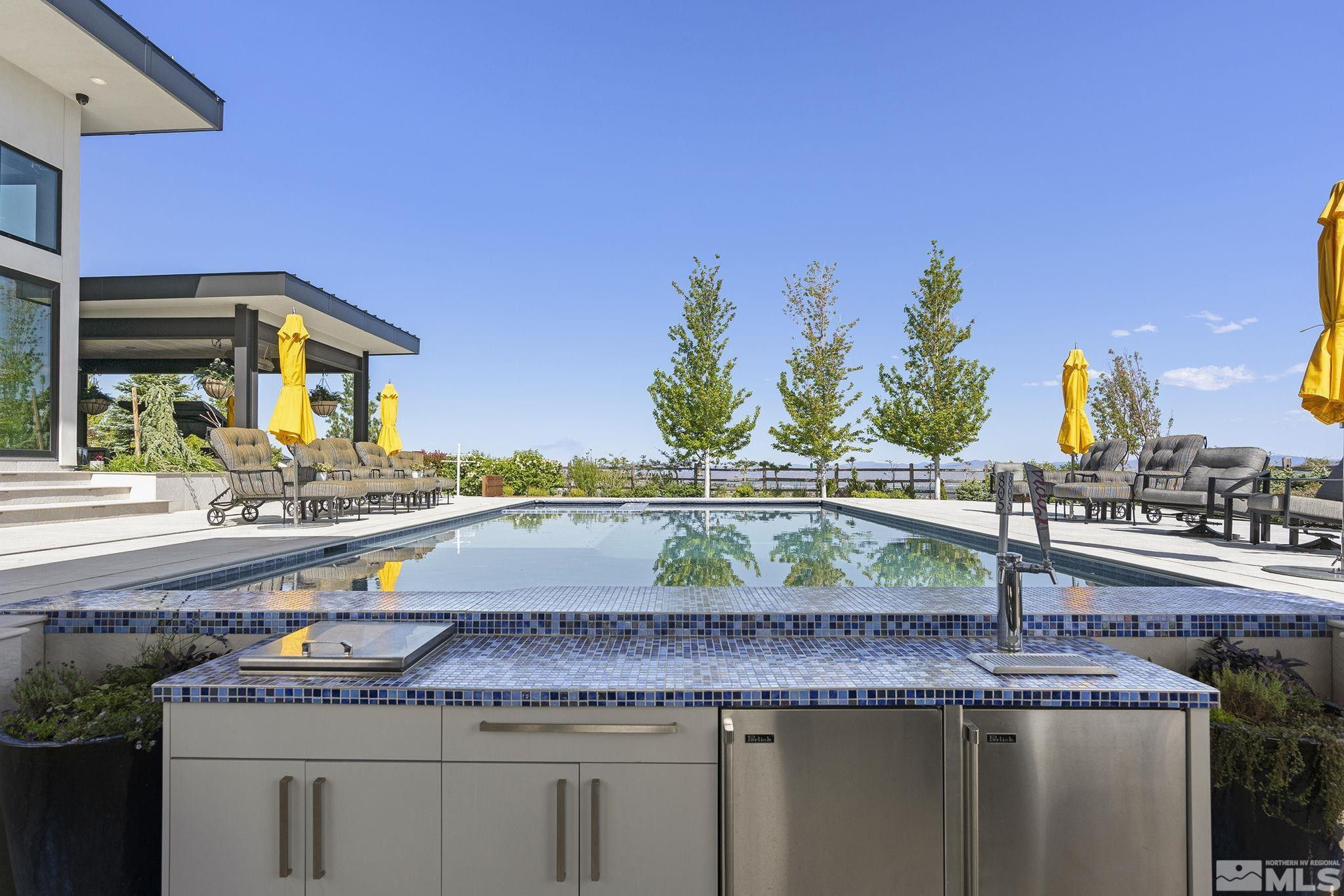 2385 Eagle Bend Trail Reno, NV 89523 - Photo 36 of 40 a view of a house with a ocean from a balcony