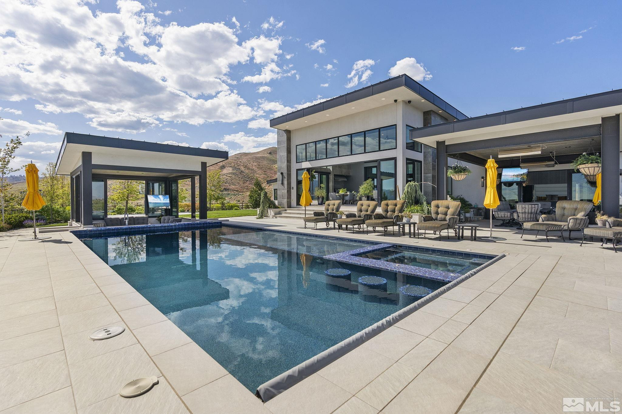 2385 Eagle Bend Trail Reno, NV 89523 - Photo 39 of 40 a view of a living room and chandelier