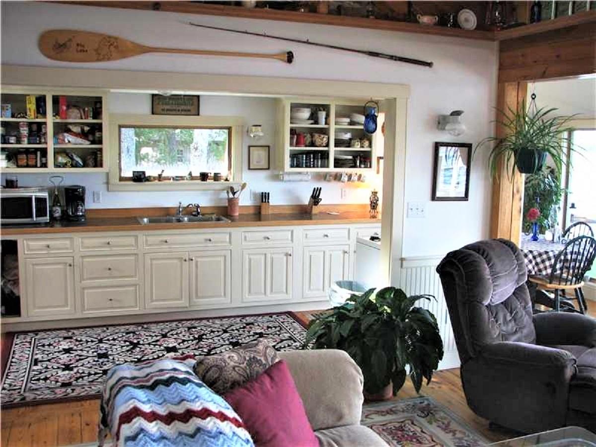 6 Sunset Cove Road Princeton, ME 04668 - Photo 17 of 35 View of kitchen area...