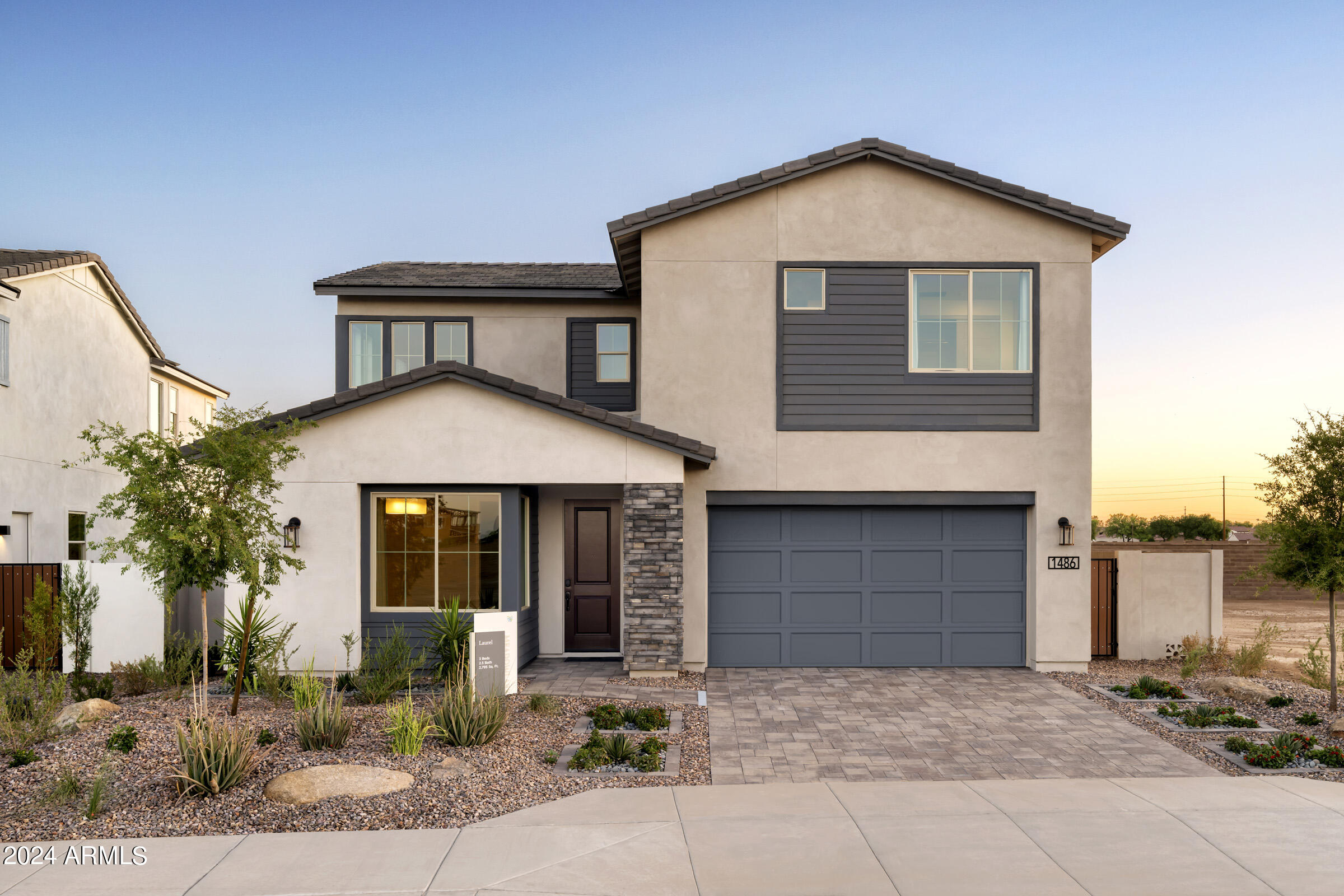 1486 East Rakestraw Lane Gilbert, AZ 85298 - Photo 1 of 12 Waterston North Model Exteriors Laurel