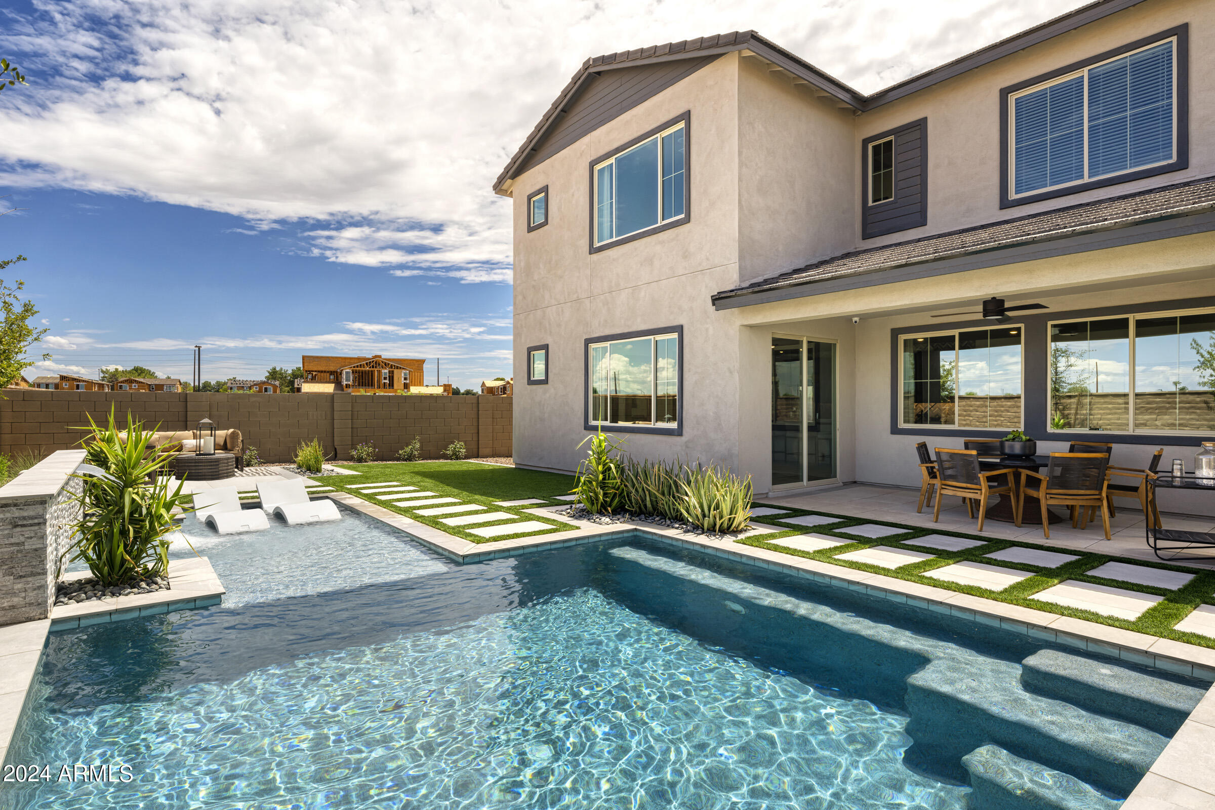 1486 East Rakestraw Lane Gilbert, AZ 85298 - Photo 10 of 12 Waterston North Laurel Backyard 3
