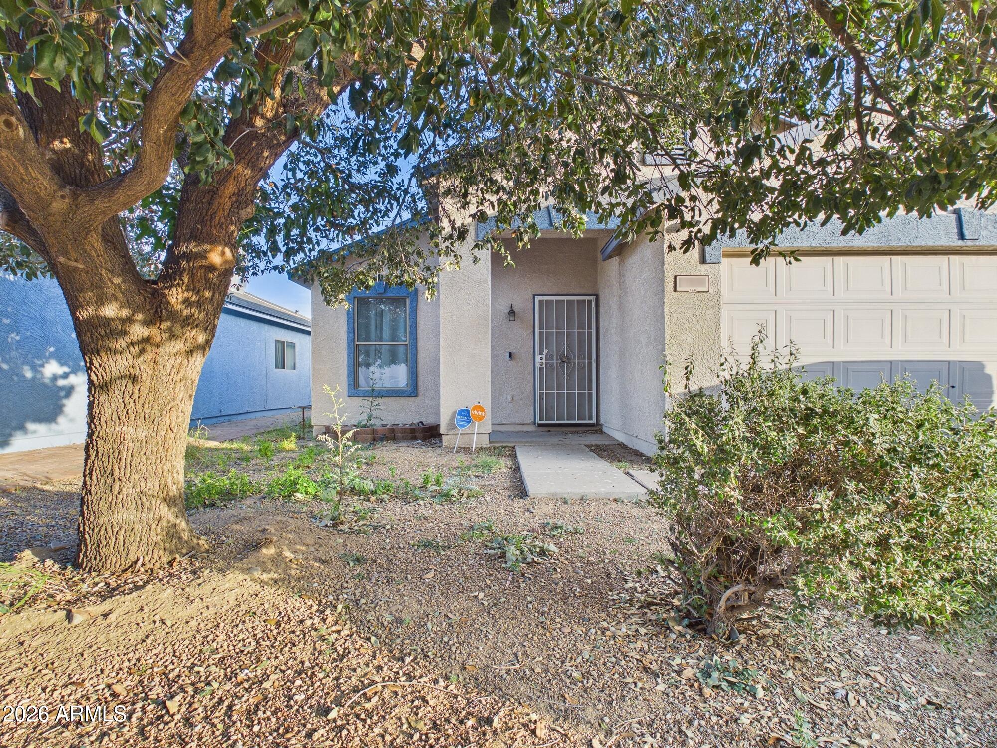 Covered Entry + Security Door