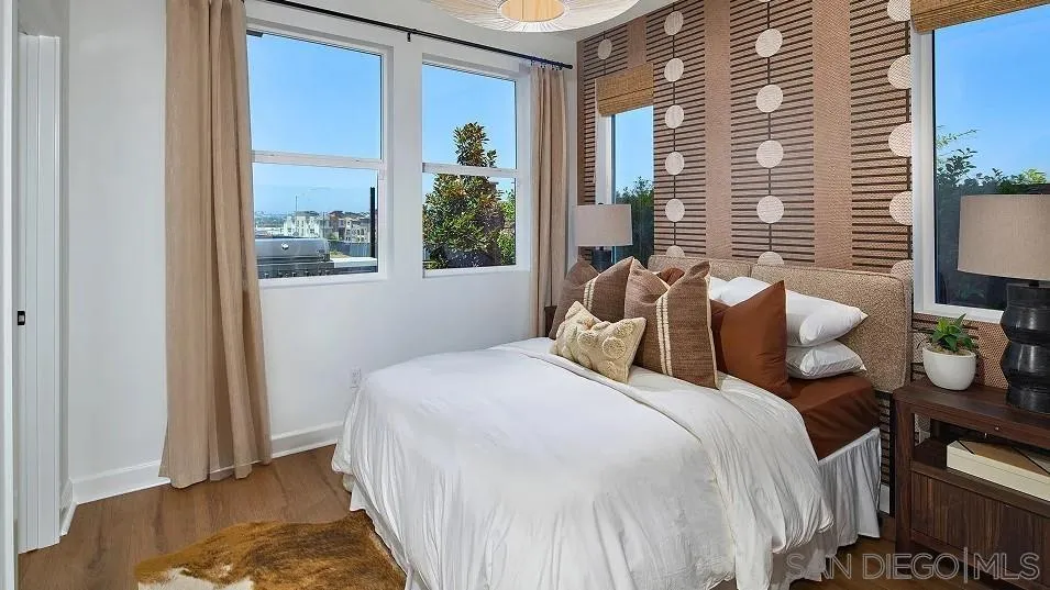 483 Gadget Road San Marcos, CA 92078 - Photo 11 of 20 a bedroom with bed and a large window