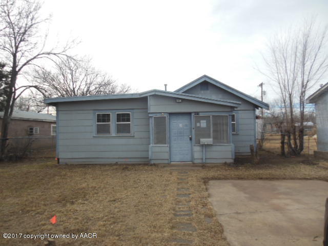 4110 South Harrison Street Amarillo, TX 79110 - Photo 1 of 13 a house with yard in front of it