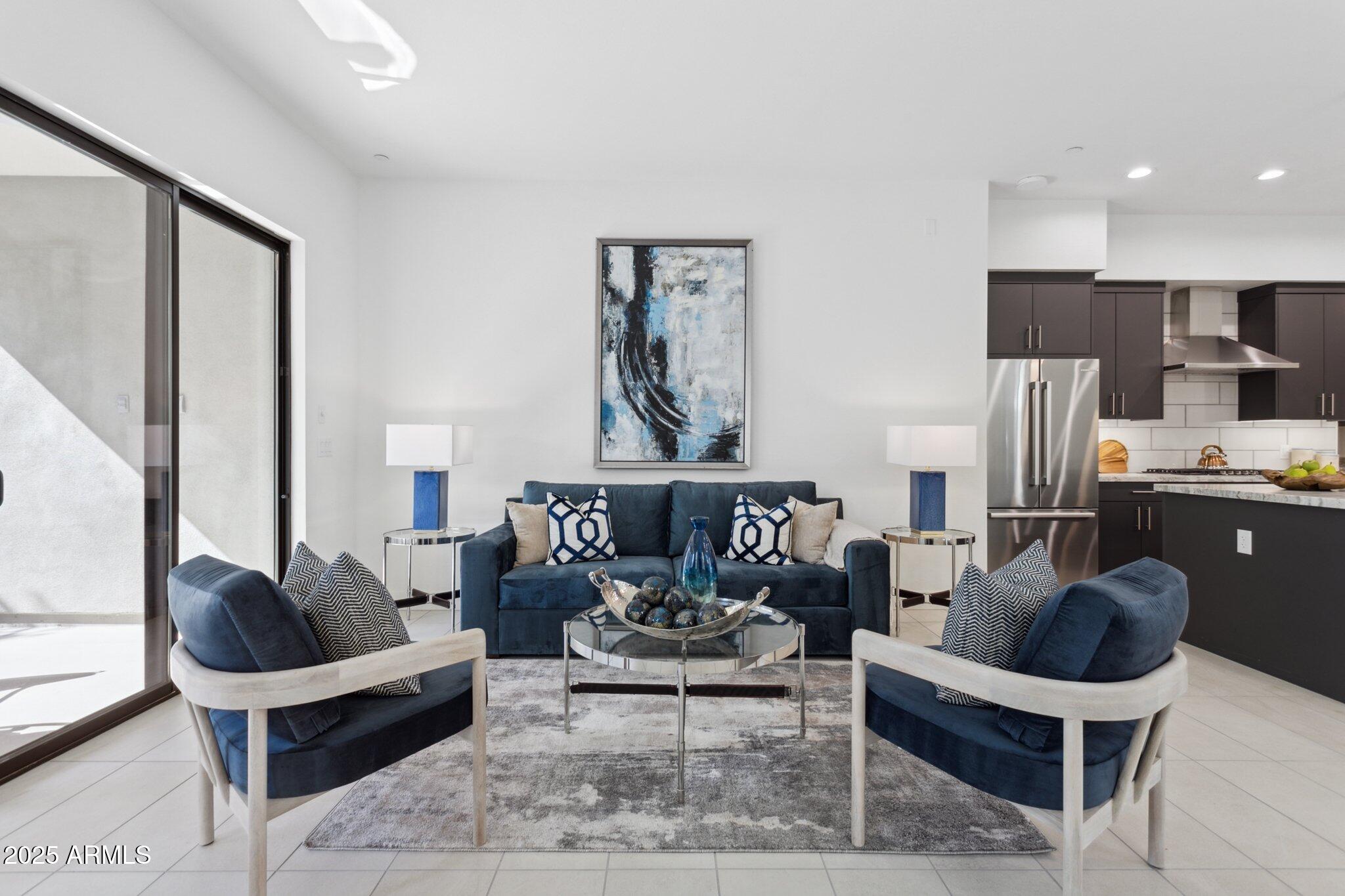 1 Easy Street, Unit 15 Carefree, AZ 85377 - Photo 13 of 57 Plan 1 - Living Room