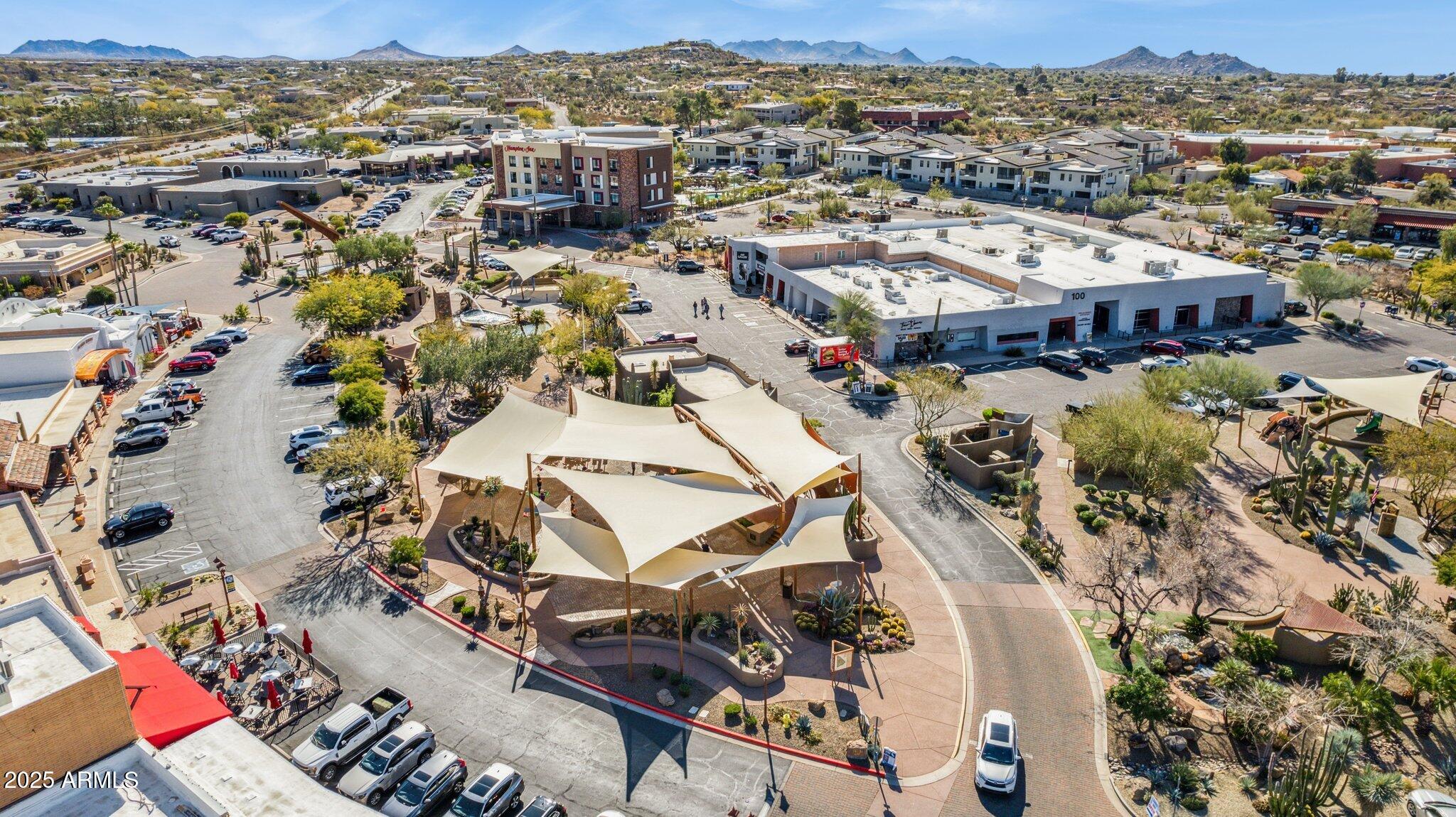 1 Easy Street, Unit 15 Carefree, AZ 85377 - Photo 56 of 57 Aerial Downtown Carefree