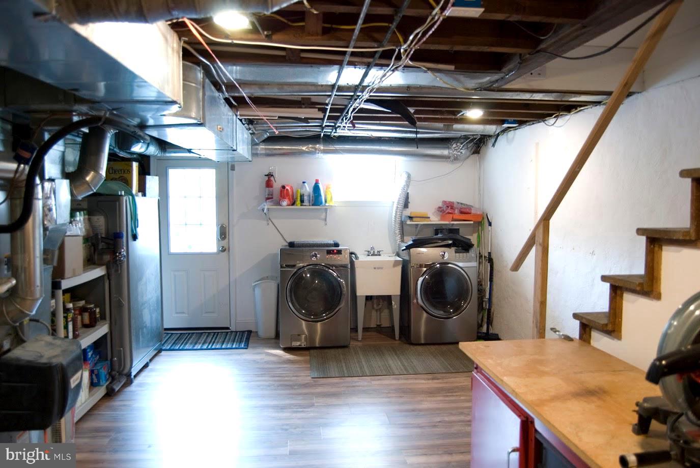 406 Private Road Woodlyn, PA 19094 - Photo 17 of 19 Laundry Area in Lower Level