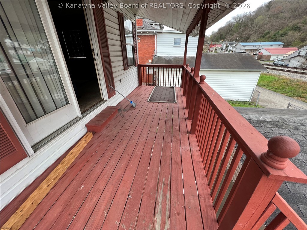 641 Stratton Street Logan, WV 25601 - Photo 18 of 23 Back Porch