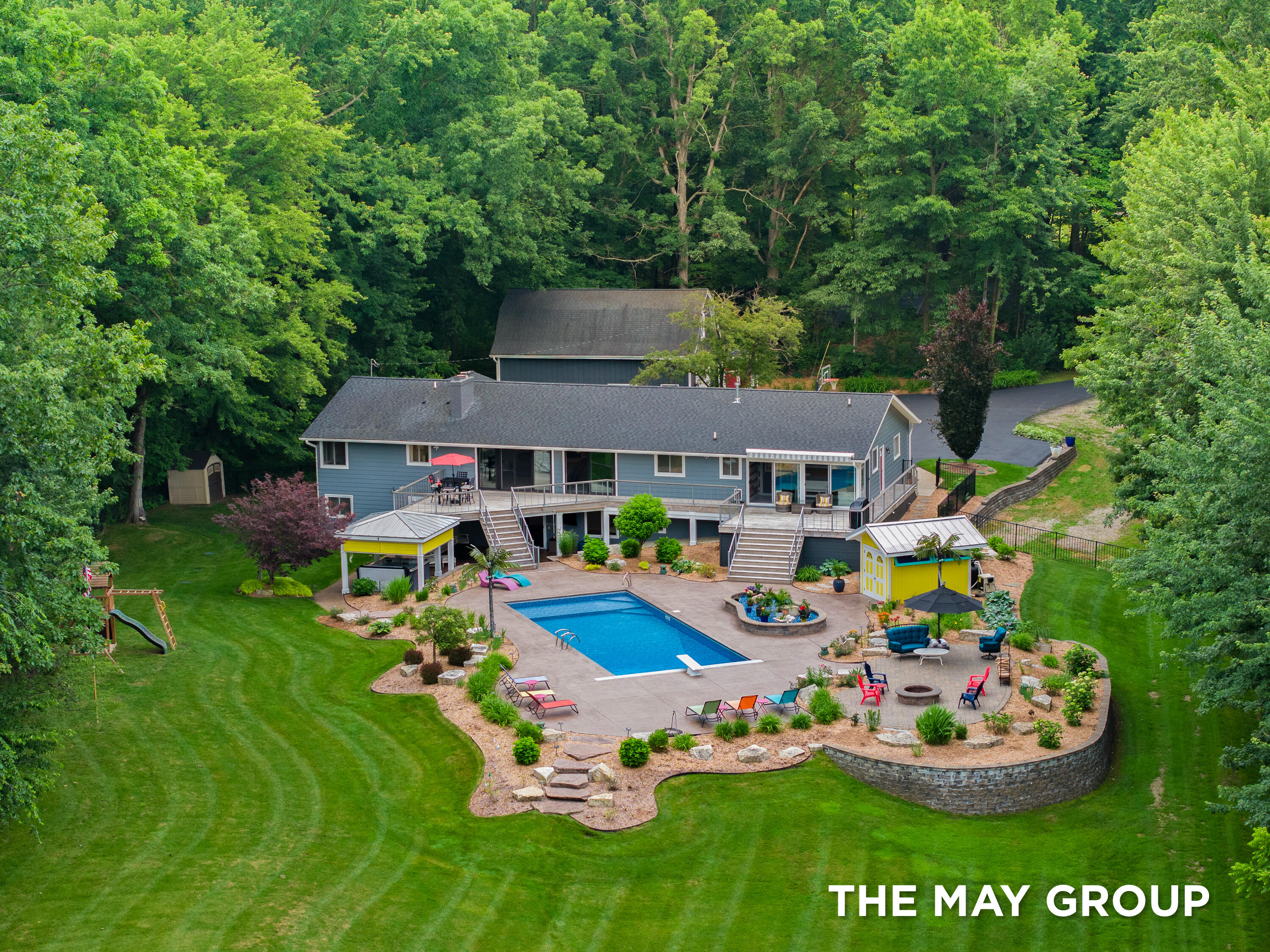 695 13 Mile Road Northeast Sparta, MI 49345 - Photo 89 of 99 Aerial View