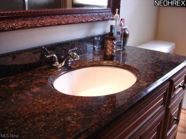 6911 Kepler Road Clinton, OH 44216 - Photo 4 of 16 Newly remodeled baths with granite counter tops.