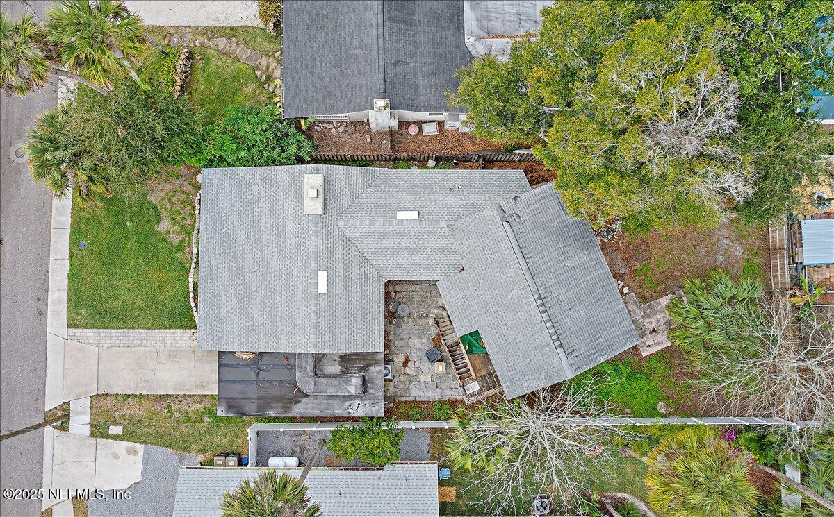 367 7th Street Atlantic Beach, FL 32233 - Photo 22 of 25 an aerial view of a house with outdoor space