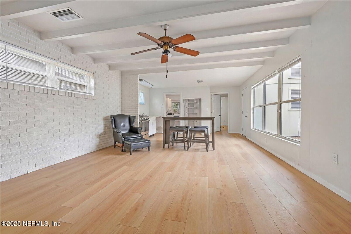 367 7th Street Atlantic Beach, FL 32233 - Photo 7 of 25 a living room with furniture and wooden floor
