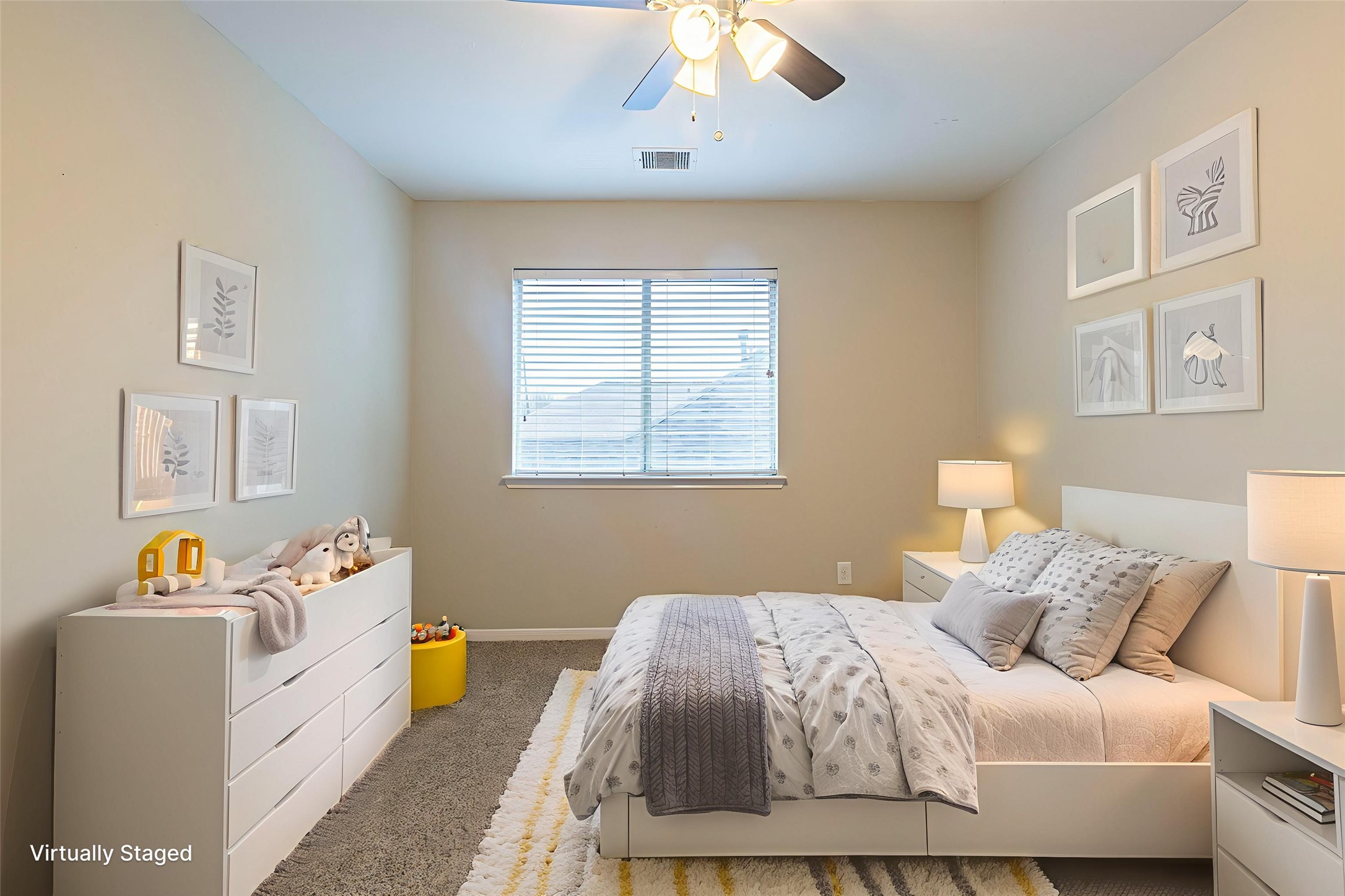 5601 Savannah Woods Lane Rosharon, TX 77583 - Photo 7 of 43 a bedroom with a bed and wooden floor