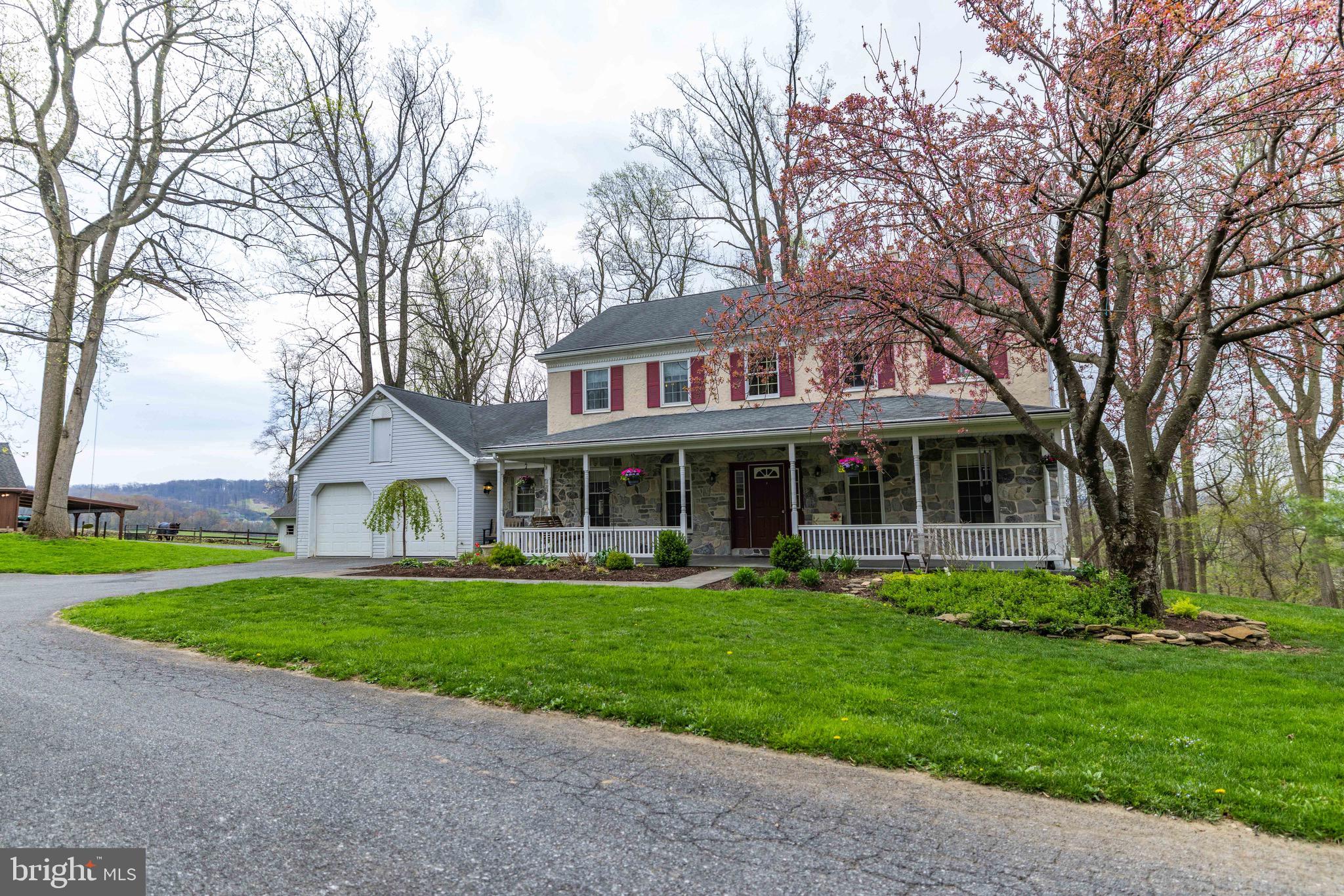339 Churchtown Road Narvon, PA 17555 - Photo 80 of 150 a front view of house with yard and green space